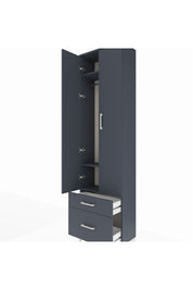 Arges Dolap 3 Raflı 2 Çekmeceli Tek Askılı 60x30x221 - S29M091V5A