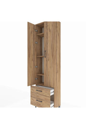 Arges Dolap 4 Raflı 2 Çekmeceli 2 Kapaklı 60x30x221 - S29M092V9A
