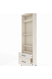 Arges Dolap 4 Raflı 2 Çekmeceli 60x30x221 - S29M093V1A