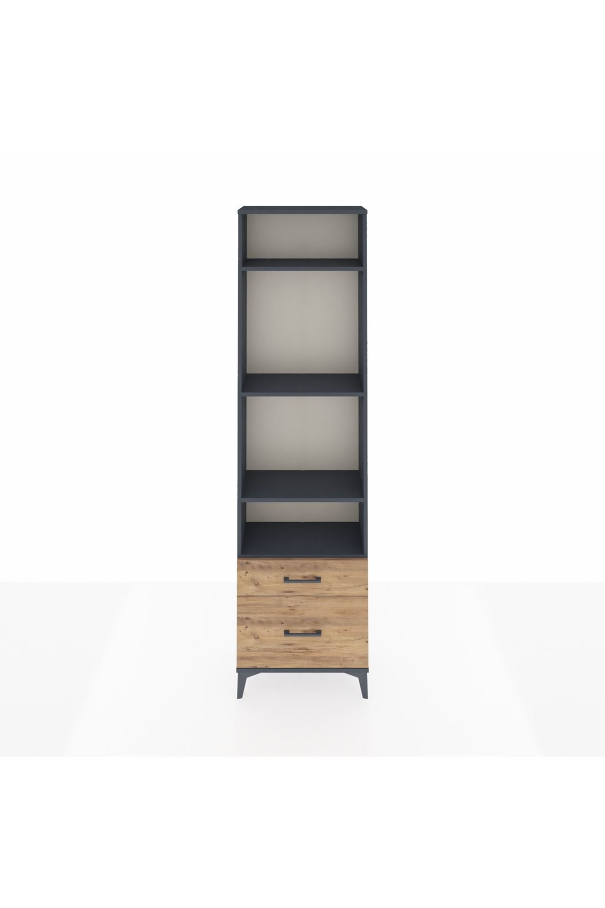 Arges Dolap 4 Raflı 2 Çekmeceli 60x30x221 - S29M093V6A