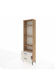 Arges Dolap 4 Raflı 2 Çekmeceli 60x30x221 - S29M093V7A