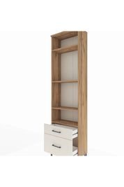 Arges Dolap 4 Raflı 2 Çekmeceli 60x30x221 - S29M093V7A