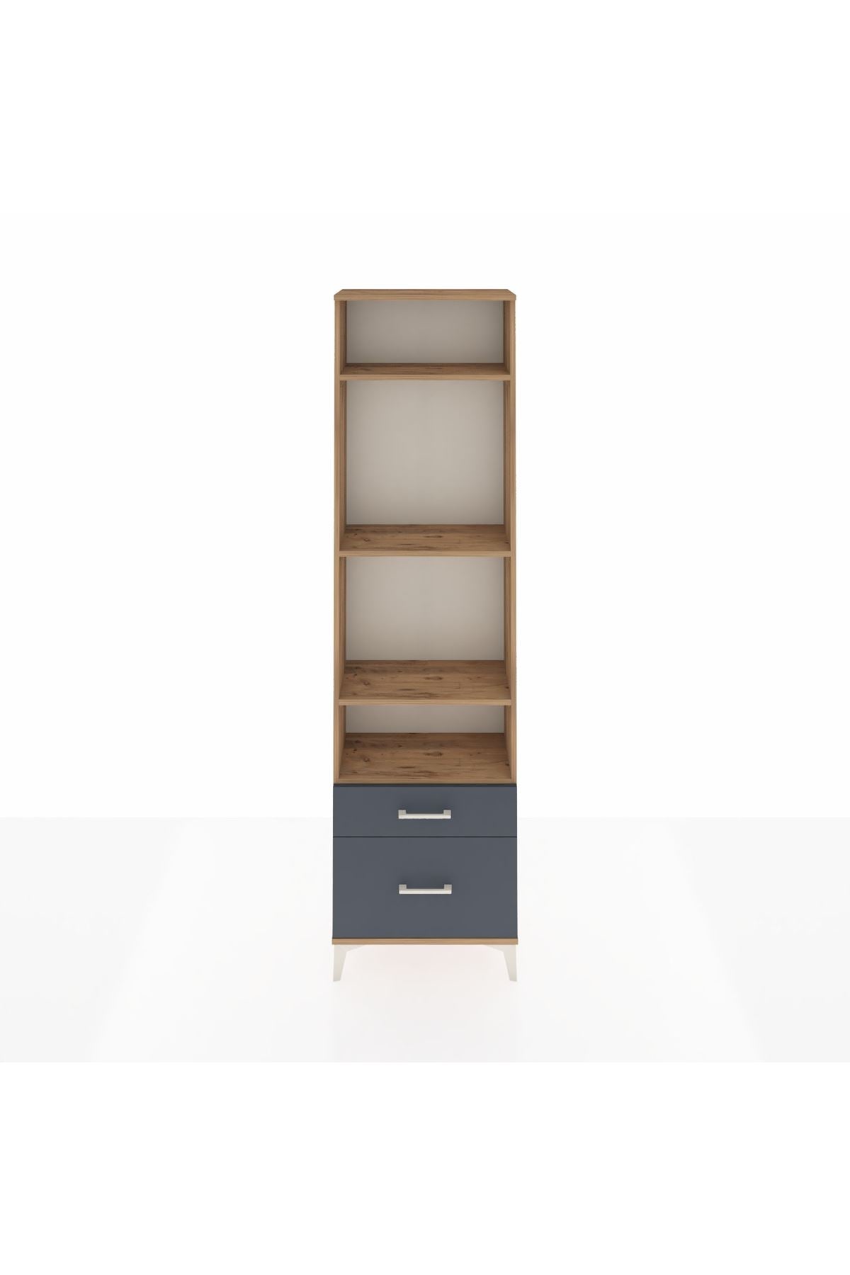 Arges Dolap 4 Raflı 2 Çekmeceli 60x30x221 - S29M093V8A