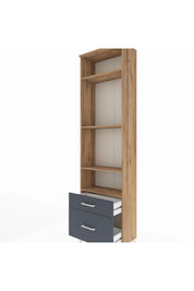 Arges Dolap 4 Raflı 2 Çekmeceli 60x30x221 - S29M093V8A