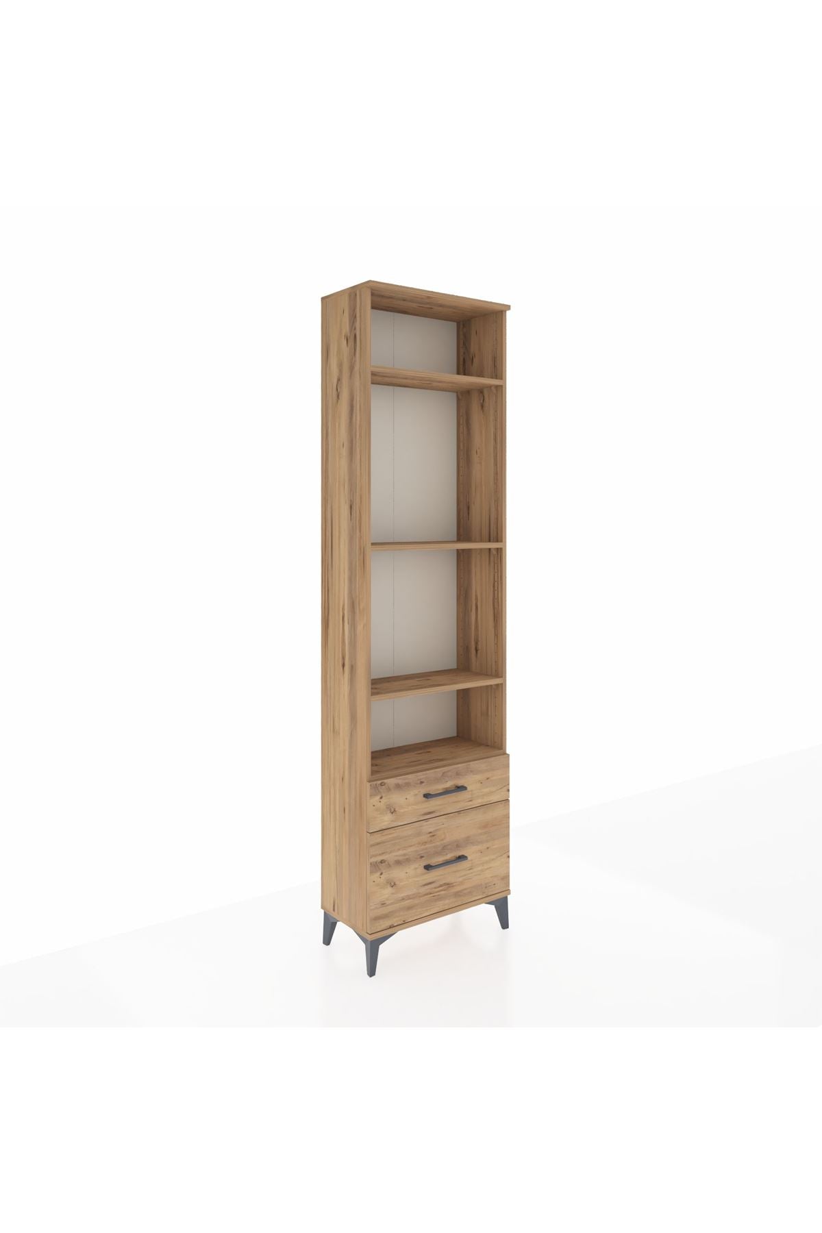 Arges Dolap 4 Raflı 2 Çekmeceli 60x30x221 - S29M093V9A