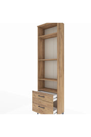 Arges Dolap 4 Raflı 2 Çekmeceli 60x30x221 - S29M093V9A