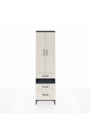 Arges Dolap 3 Raflı 3 Çekmeceli Tek Askılı 60x30x221 - S29M094V4A