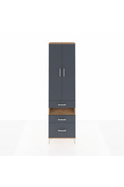 Arges Dolap 3 Raflı 3 Çekmeceli Tek Askılı 60x30x221 - S29M094V8A