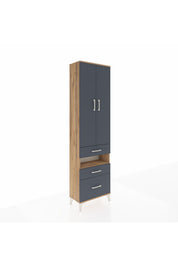 Arges Dolap 3 Raflı 3 Çekmeceli Tek Askılı 60x30x221 - S29M094V8A