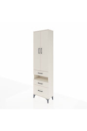 Arges Dolap 4 Raflı 3 Çekmeceli 2 Kapaklı 60x30x221 - S29M095V1A