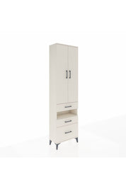 Arges Dolap 4 Raflı 3 Çekmeceli 2 Kapaklı 60x30x221 - S29M095V1A