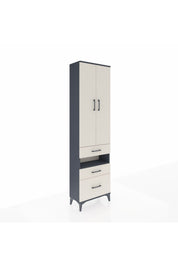 Arges Dolap 4 Raflı 3 Çekmeceli 2 Kapaklı 60x30x221 - S29M095V4A