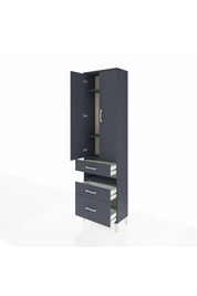 Arges Dolap 4 Raflı 3 Çekmeceli 2 Kapaklı 60x30x221 - S29M095V5A