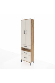 Arges Dolap 4 Raflı 3 Çekmeceli 2 Kapaklı 60x30x221 - S29M095V7A