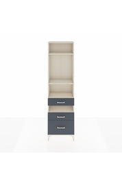 Arges Dolap 4 Raflı 3 Çekmeceli 60x30x221 - S29M096V2A