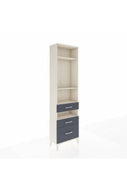 Arges Dolap 4 Raflı 3 Çekmeceli 60x30x221 - S29M096V2A