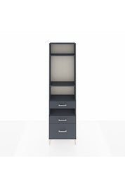 Arges Dolap 4 Raflı 3 Çekmeceli 60x30x221 - S29M096V5A