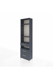 Arges Dolap 4 Raflı 3 Çekmeceli 60x30x221 - S29M096V5A