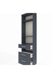 Arges Dolap 4 Raflı 3 Çekmeceli 60x30x221 - S29M096V5A
