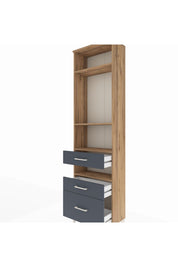 Arges Dolap 4 Raflı 3 Çekmeceli 60x30x221 - S29M096V8A