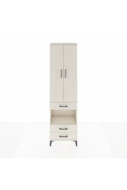 Arges Dolap 3 Raflı 3 Çekmeceli Tek Askılı 60x30x221 - S29M097V1A