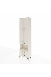 Arges Dolap 3 Raflı 3 Çekmeceli Tek Askılı 60x30x221 - S29M097V1A
