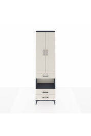 Arges Dolap 3 Raflı 3 Çekmeceli Tek Askılı 60x30x221 - S29M097V4A
