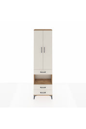 Arges Dolap 3 Raflı 3 Çekmeceli Tek Askılı 60x30x221 - S29M097V7A