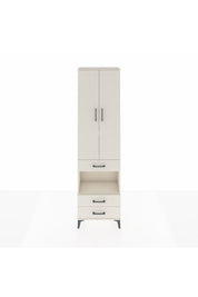Arges Dolap 4 Raflı 3 Çekmeceli 2 Kapaklı 60x30x221 - S29M098V1A