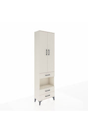 Arges Dolap 4 Raflı 3 Çekmeceli 2 Kapaklı 60x30x221 - S29M098V1A
