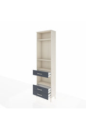 Arges Dolap 4 Raflı 3 Çekmeceli 60x30x221 - S29M099V2A