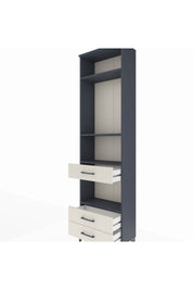 Arges Dolap 4 Raflı 3 Çekmeceli 60x30x221 - S29M099V4A