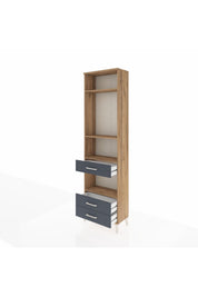 Arges Dolap 4 Raflı 3 Çekmeceli 60x30x221 - S29M099V8A