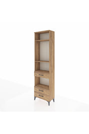 Arges Dolap 4 Raflı 3 Çekmeceli 60x30x221 - S29M099V9A