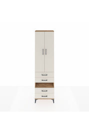 Arges Dolap 3 Raflı 4 Çekmeceli Tek Askılı 60x30x221 - S29M100V7A