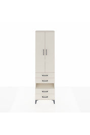 Arges Dolap 4 Raflı 4 Çekmeceli 2 Kapaklı 60x30x221 - S29M101V1A