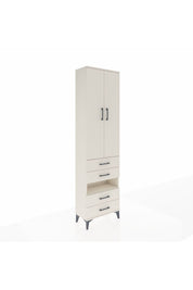Arges Dolap 4 Raflı 4 Çekmeceli 2 Kapaklı 60x30x221 - S29M101V1A