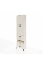 Arges Dolap 4 Raflı 4 Çekmeceli 2 Kapaklı 60x30x221 - S29M101V1A