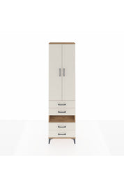 Arges Dolap 4 Raflı 4 Çekmeceli 2 Kapaklı 60x30x221 - S29M101V7A