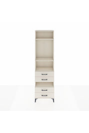 Arges Dolap 4 Raflı 4 Çekmeceli 60x30x221 - S29M102V1A