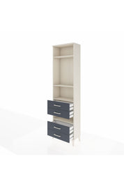 Arges Dolap 4 Raflı 4 Çekmeceli 60x30x221 - S29M102V2A