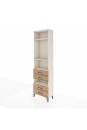 Arges Dolap 4 Raflı 4 Çekmeceli 60x30x221 - S29M102V3A