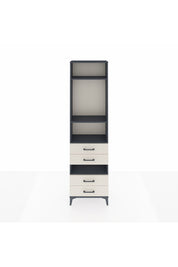 Arges Dolap 4 Raflı 4 Çekmeceli 60x30x221 - S29M102V4A