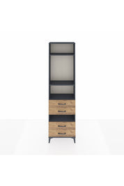 Arges Dolap 4 Raflı 4 Çekmeceli 60x30x221 - S29M102V6A