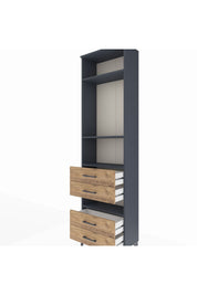 Arges Dolap 4 Raflı 4 Çekmeceli 60x30x221 - S29M102V6A