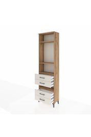 Arges Dolap 4 Raflı 4 Çekmeceli 60x30x221 - S29M102V7A