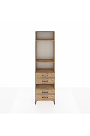 Arges Dolap 4 Raflı 4 Çekmeceli 60x30x221 - S29M102V9A