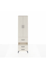 Arges Dolap 3 Raflı 3 Çekmeceli Tek Askılı 60x30x221 - S29M103V1A