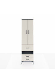 Arges Dolap 3 Raflı 3 Çekmeceli Tek Askılı 60x30x221 - S29M103V4A