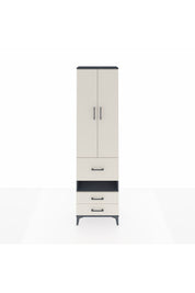 Arges Dolap 4 Raflı 3 Çekmeceli 2 Kapaklı 60x30x221 - S29M104V4A